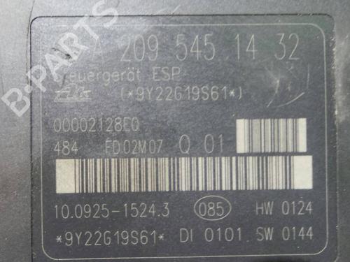 ABS pump MERCEDES-BENZ C-CLASS (W203) C 200 CDI (203.004) | BP564911M43 