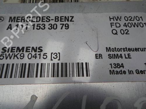 Engine control unit (ECU) MERCEDES-BENZ E-CLASS (W210) E 200 Kompressor (210.048) | BP199247M57 