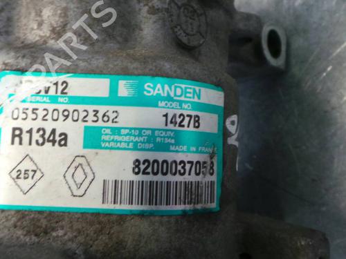 AC compressor RENAULT CLIO II (BB_, CB_) 1.2 16V (BB05, BB0W, BB11, BB27, BB2T, BB2U, BB2V, CB05,... | BP118307M34 