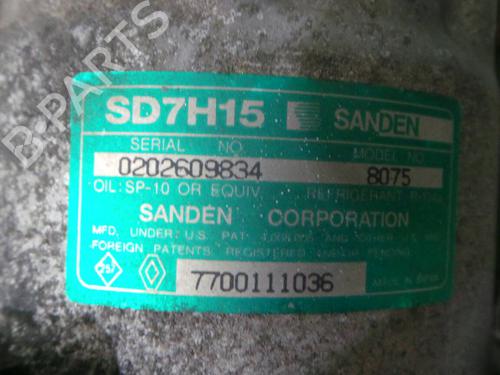 AC compressor RENAULT LAGUNA I (B56_, 556_) 1.6 16V (B568, B561) | BP1120861M34 