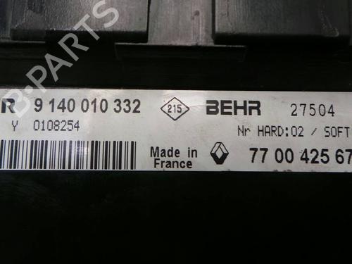 Climate control RENAULT LAGUNA I (B56_, 556_) 1.6 16V (B568, B561) | BP1278124I5 