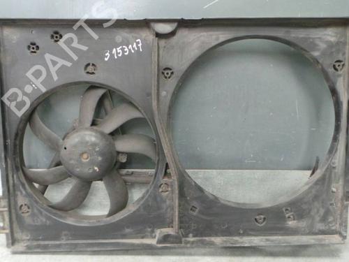 Radiator fan SEAT IBIZA III (6L1) 1.9 TDI 1J0121207M; 1J0959455F