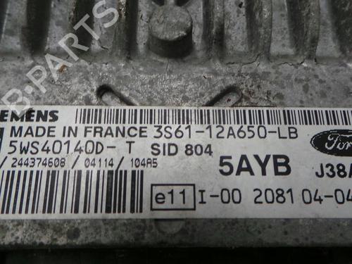 Engine control unit (ECU) FORD FIESTA V (JH_, JD_) 1.4 TDCi | BP1954759M57 