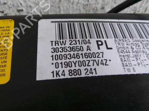 Left seat airbag SEAT ALTEA (5P1) 1.9 TDI | BP1782890C13 