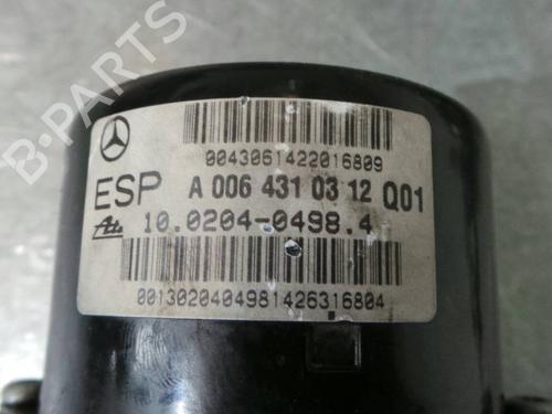 Módulo de ABS MERCEDES-BENZ C-CLASS (W203) C 180 Kompressor (203.046) | BP117780M43 