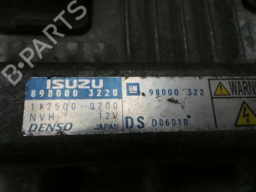 Engine control unit (ECU) OPEL MERIVA A MPV (X03) 1.7 CDTI (E75) | BP1670927M57 