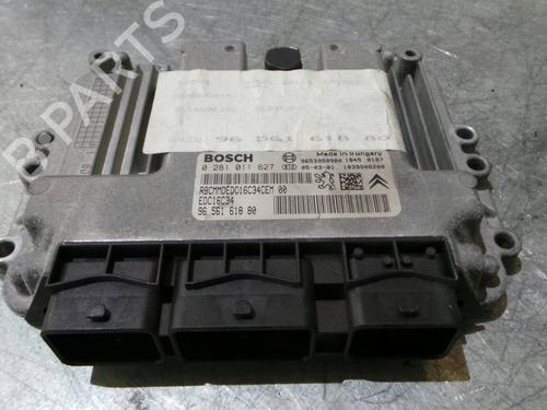 Used Engine control unit (ECU) PEUGEOT 307 (3A/C) 1.6 HDi 110 (109 hp) 39596