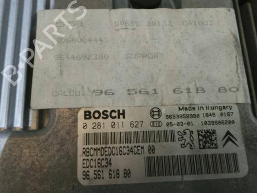Engine control unit (ECU) PEUGEOT 307 (3A/C) 1.6 HDi 110 | BP39596M57 