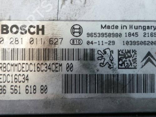 Engine control unit (ECU) PEUGEOT 307 Break (3E) 1.6 HDi 110 | BP163551M57 