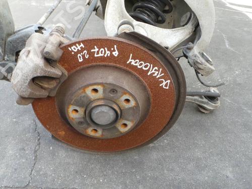 Rear axle PEUGEOT 407 (6D_) 2.0 HDi 135 (6DRHRH, 6DRHRE, 6DRHRG, 6DRHRJ) | BP127198M2 