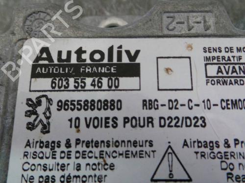 ECU airbags PEUGEOT 407 (6D_) 2.0 HDi 135 (6DRHRH, 6DRHRE, 6DRHRG, 6DRHRJ) | BP83153M53 