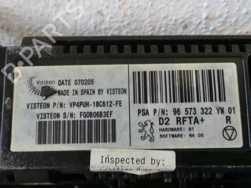 Electronic module PEUGEOT 407 (6D_) 2.0 HDi 135 (6DRHRH, 6DRHRE, 6DRHRG, 6DRHRJ) | BP2805424M83 