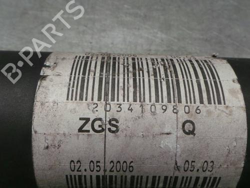 Driveshaft MERCEDES-BENZ C-CLASS Coupe (CL203) C 220 CDI (203.708) | BP1252798M37