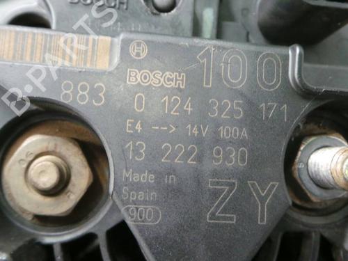 Alternator OPEL CORSA D (S07) 1.2 (L08, L68) | BP3183665M7 