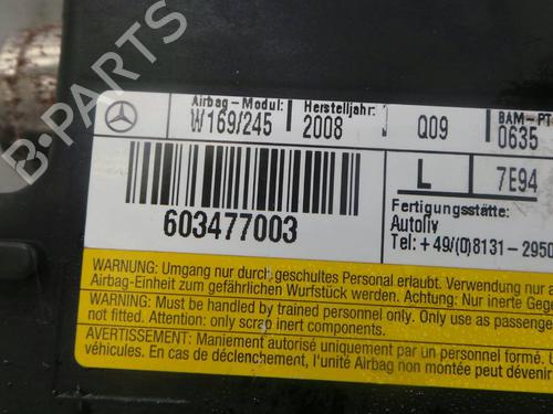 Left seat airbag MERCEDES-BENZ B-CLASS Sports Tourer (W245) B 180 CDI (245.207) | BP4721500C13 