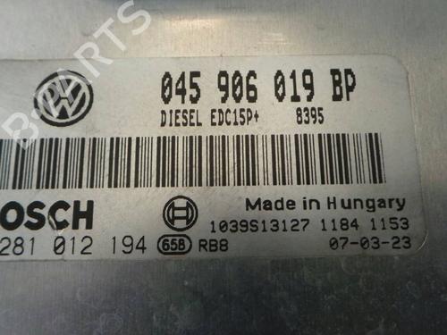 Engine control unit (ECU) VW POLO IV (9N_, 9A_) 1.4 TDI | BP23592M57 