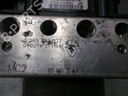 ABS pump RENAULT CLIO III (BR0/1, CR0/1) 1.5 dCi (C/BR0G, C/BR1G) | BP250633M43 