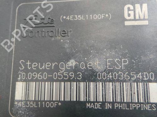 ABS pump OPEL ZAFIRA / ZAFIRA FAMILY B (A05) 1.8 (M75) | BP206880M43 