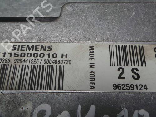 Engine control unit (ECU) DAEWOO MATIZ (M100, M150) 0.8 | BP1172525M57 