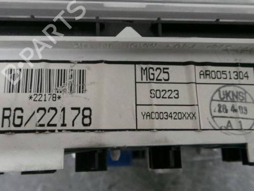 Instrument cluster MG MG ZR 105 | BP37799C47 