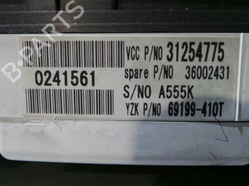 Instrument cluster VOLVO C30 (533) 2.0 | BP143859C47 