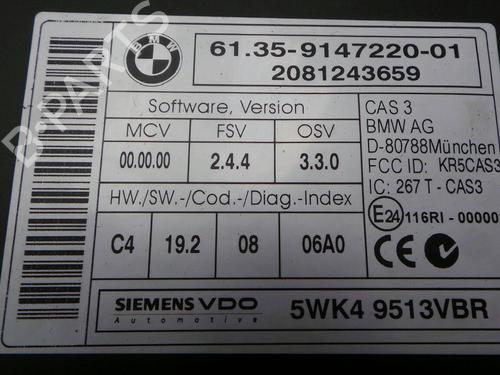 Electronic module BMW 1 (E81) 118 d | BP1530808M83 