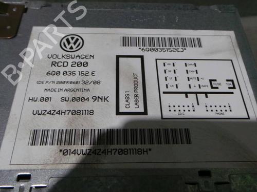 Radio VW POLO IV (9N_, 9A_) 1.2 | BP2553430E6 
