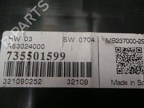 Climate control FIAT PUNTO EVO (199_) 1.3 D Multijet (199AXC1A, 199BXC1A, 199AXT1A, 199BXT1A) | BP1122800I5 