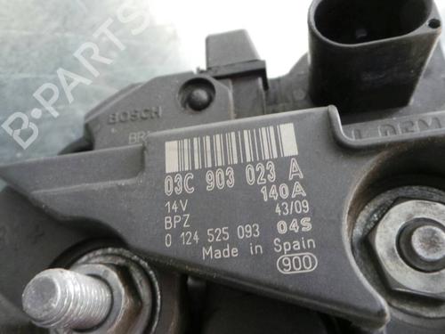 Alternator VW SCIROCCO III (137, 138) 1.4 TSI | BP16596M7 