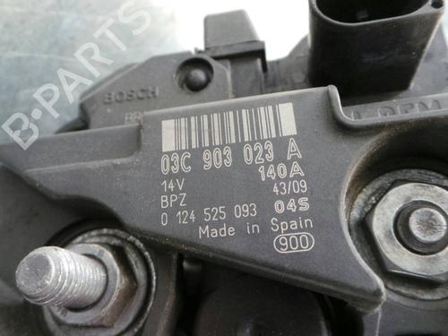Alternator VW SCIROCCO III (137, 138) 1.4 TSI | BP16596M7 