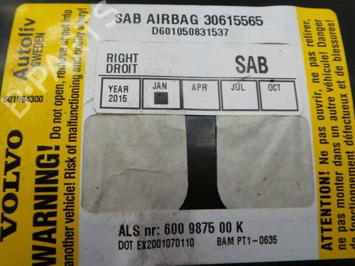 Right seat airbag VOLVO S40 II (544) 1.6 D | BP1288968C14 