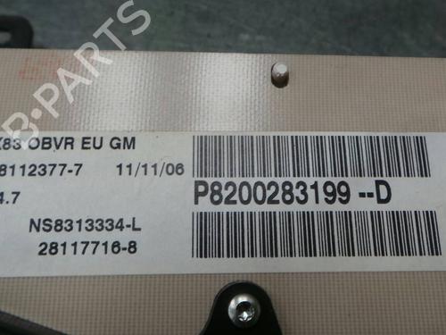 Instrument cluster OPEL VIVARO A Bus (X83) 2.0 CDTI (F7, J7, A07) | BP2836345C47 