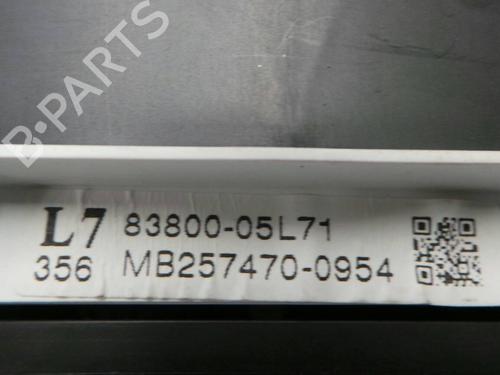 Instrument cluster TOYOTA AVENSIS Estate (_T27_) 2.0 D-4D (ADT270_, ADT270R) | BP1675406C47 