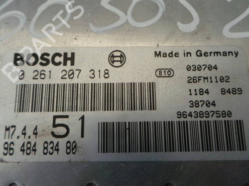 Engine control unit (ECU) CITROËN XSARA PICASSO (N68) 1.6 | BP103921M57 