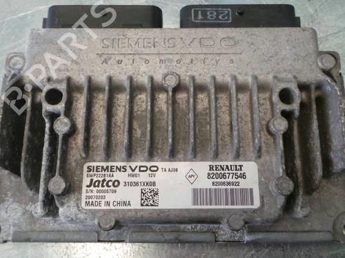 Computer motormanagement RENAULT SCÉNIC II (JM0/1_) 2.0 dCi (JM1K) (150 hp) 14912