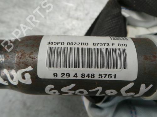 Høyre gardin kollisjonspute RENAULT MEGANE III Hatchback (BZ0/1_, B3_) 1.9 dCi (BZ0N, BZ0J) | BP3447185C12 