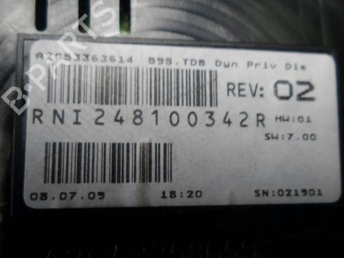 Cockpit RENAULT MEGANE III Hatchback (BZ0/1_, B3_) 1.9 dCi (BZ0N, BZ0J) | BP2839048C47 