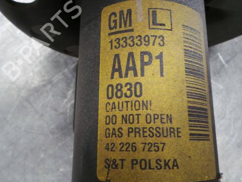 Left front shock absorber OPEL ASTRA J (P10) 1.4 (68) | BP222364M16 