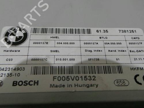 Electronic module BMW 3 Gran Turismo (F34) 318 d | BP2535183M83 