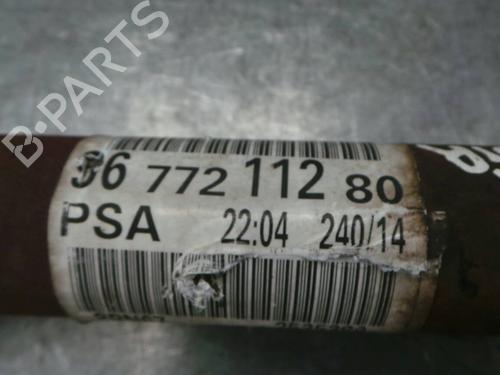 Right front driveshaft PEUGEOT 2008 I (CU_) 1.6 HDi | BP3372213M39 