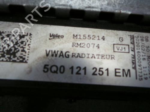Water radiator SEAT LEON (5F1) 2.0 TDI | BP1206840M31 
