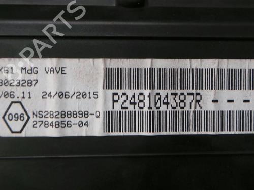 Instrument cluster RENAULT KANGOO Express (FW0/1_) 1.5 dCi 90 (FW0G, FW05, FW08, FW11) | BP2725007C47 
