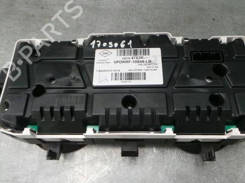 Kombinert Instrument RENAULT CAPTUR I (J5_, H5_) 1.5 dCi 90 (J5N4, J5M5, J5MW, J5M6, J5AL, J5AJ) | BP437130C47 
