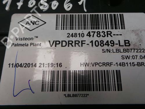 Kombinert Instrument RENAULT CAPTUR I (J5_, H5_) 1.5 dCi 90 (J5N4, J5M5, J5MW, J5M6, J5AL, J5AJ) | BP437130C47 