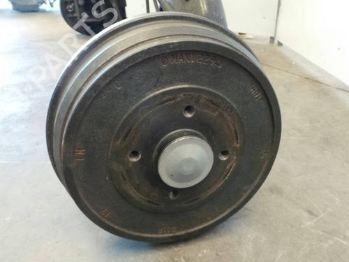 Rear axle DACIA DOKKER MPV (KE_) 1.5 dCi / Blue dCi 75 (KEAJ, KEAH, KEJW) | BP13892M2 