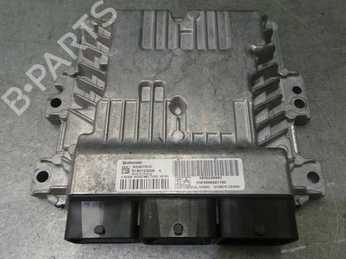 Used Engine control unit (ECU) CITROËN C4 II (NC_) 1.6 HDi 115 (114 hp) 3122855