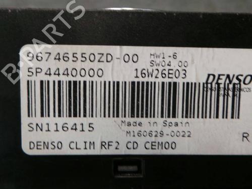 Climate control CITROËN C-ELYSEE (DD_) 1.6 BlueHDi 100 | BP2574285I5 