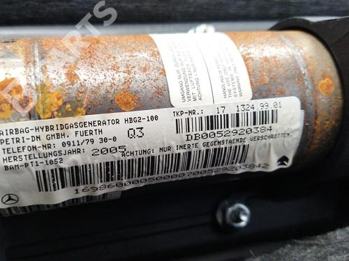 Kollisonspute sett MERCEDES-BENZ A-CLASS (W169) A 180 CDI (169.007, 169.307) | BP8264545C86