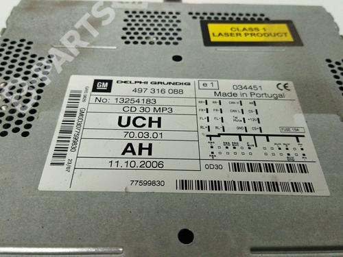 Bilradio OPEL CORSA D (S07)  | BP8693473E6 