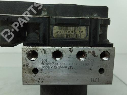 ABS pump MERCEDES-BENZ A-CLASS (W169) A 180 CDI (169.007, 169.307) | BP9158935M43 